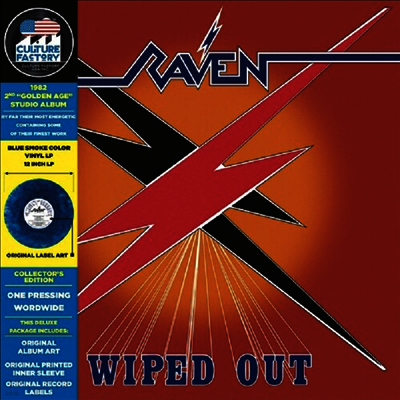 Raven — Wiped Out 앨범 커버