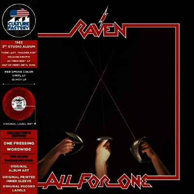 Raven — All For One 앨범 커버