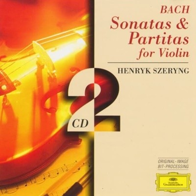 Bach : 무반주 바이올린 소나타와 파르티타 - 헨릭 쉐링 (Henryk Szeryng)(2cd)(미개봉)