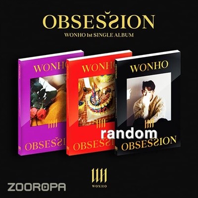 [미개봉/주로파] 원호 WONHO OBSESSION 싱글앨범 1집