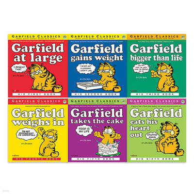[세이펜 버전] Garfield 가필드 영어만화 6권