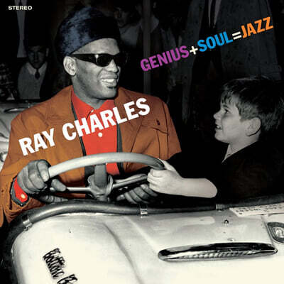 Ray Charles — Genius + Soul = Jazz 앨범 커버