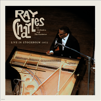 Ray Charles — Live In Stockholm 1972 앨범 커버