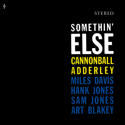 Cannonball Adderley — Somethin Else 앨범 커버