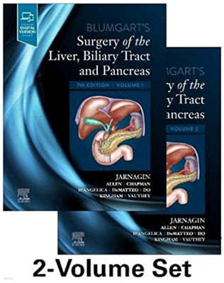 Blumgart's Surgery of the Liver, Biliary Tract and Pancreas, 2-Vols Set, 7/E