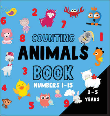 Counting animals book numbers 1-15