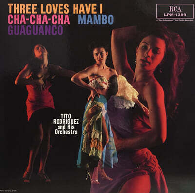 Tito Rodriguez & His Orchestra — Tito Rodriguez (티토 로드리구에즈) - Three Loves Have I 앨범 커버