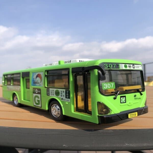 말하는 서울 시내 버스 모형 G 완성품