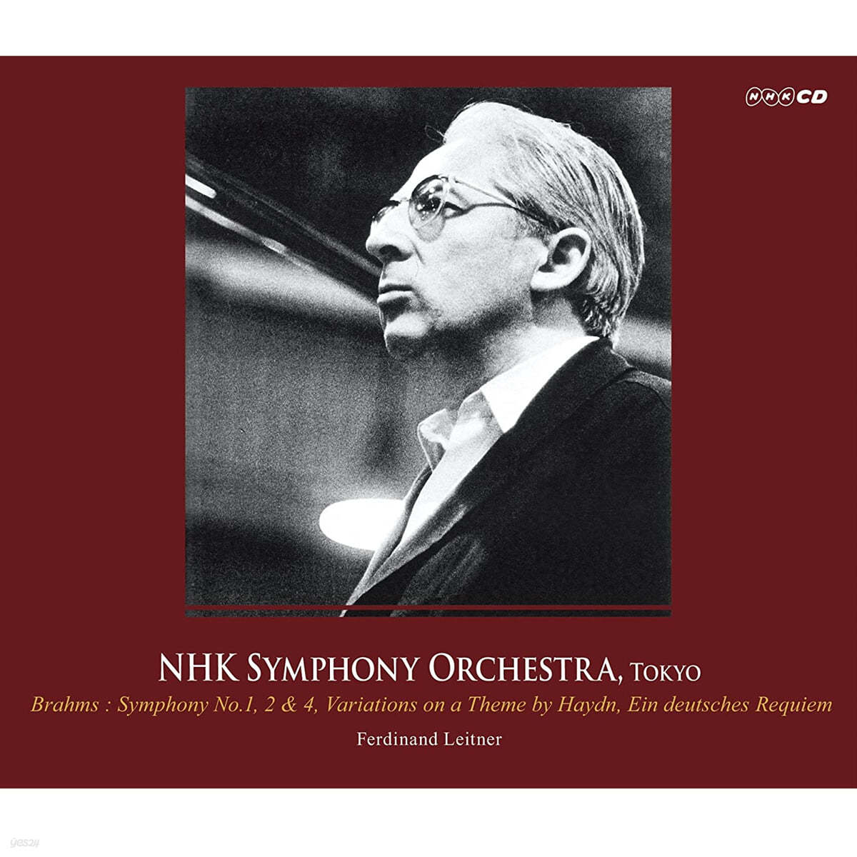 Ferdinand Leitner 브람스: 교향곡 1, 2, 4번 외 - 페르디난트 라이트너 (Brahms: Symphonies Opp. 68, 73, 98)
