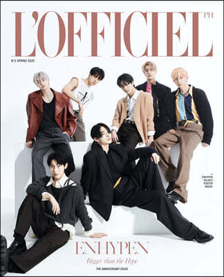 ǽÿ ʸ L'OFFICIEL Philippines : Spring 2022 Anniversary Issue : ENHYPEN  Ŀ