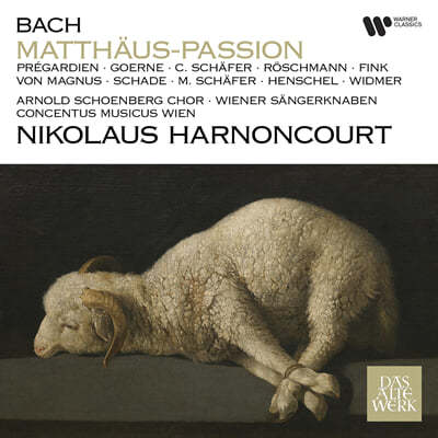 Nikolaus Harnoncourt 바흐: 마태수난곡 - 니콜라우스 아르농쿠르 (Bach: Matthaus-Passion BWV244) [3LP] 