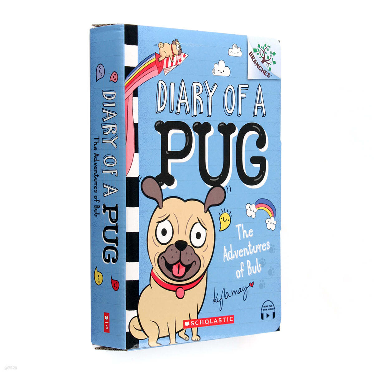 Diary of a Pug (Book+mp3 CD) 5종 박스 세트 : StoryPlus QR코드 (A Branches Book)