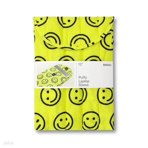 [바쿠백] 노트북 파우치 13인치 Yellow Happy