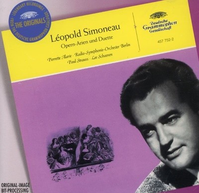 레오폴드 시모노 - Leopold Simoneau - French & Italian Opera Arias And Duets [독일발매]