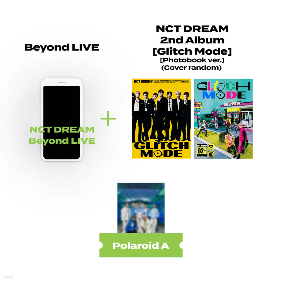 Beyond LIVE 관람권 + 엔시티 드림 (NCT DREAM) 2집 - Glitch Mode [Photobook ver.]