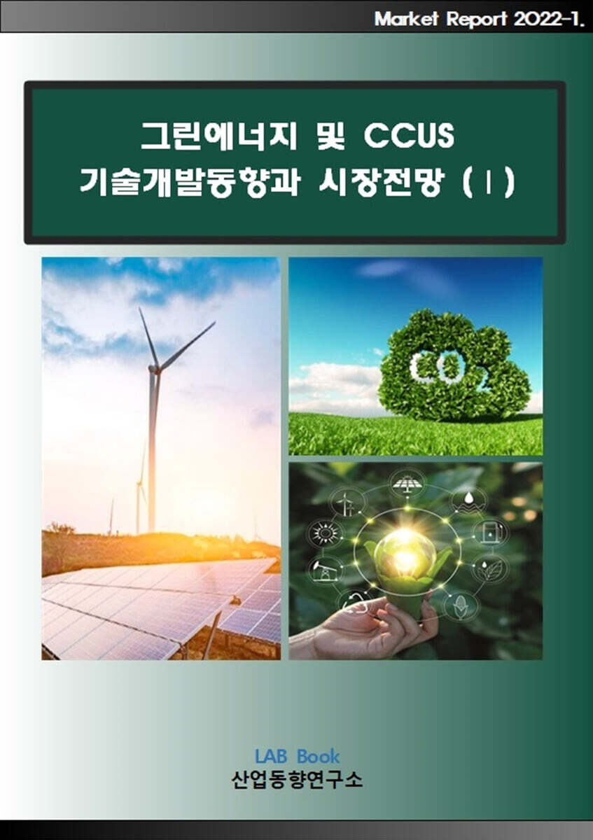 그린에너지 및 CCUS 기술개발 동향과 시장전망 1
