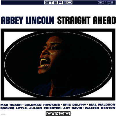Abbey Lincoln — Straight Ahead 앨범 커버