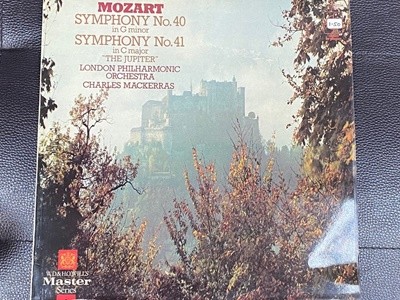 [LP] 찰스 맥커라스 - Charles Mackerras - Mozart Symphony No.40 , No.41 The Jupiter LP [U.K반]