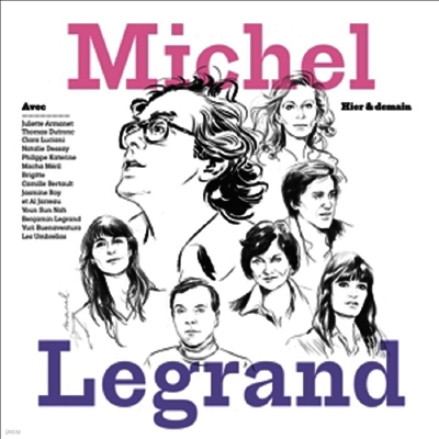 Michel Legrand — Hier & Demain 앨범 커버
