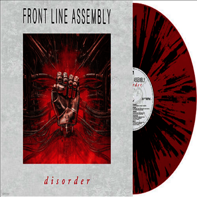 Front Line Assembly — Disorder 앨범 커버