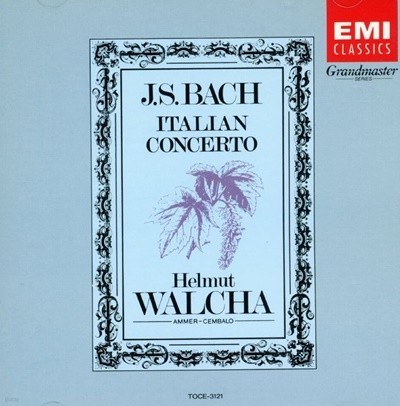 헬무트 발햐 - Helmut Walcha - Bach Organ Italian Concerto [일본발매]