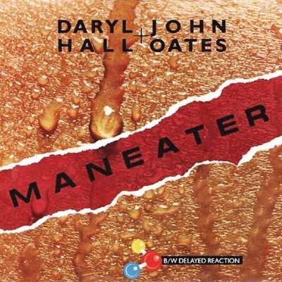 [중고 LP] Hall & Oates - Maneater (7inch Vinyl) (UK 수입)