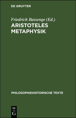 Aristoteles Metaphysik