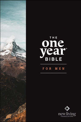 NLT the One Year Bible for Men (Hardcover)