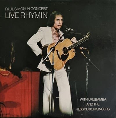 [LP] Paul Simon -  In Concert : Live Rhymin  일본반