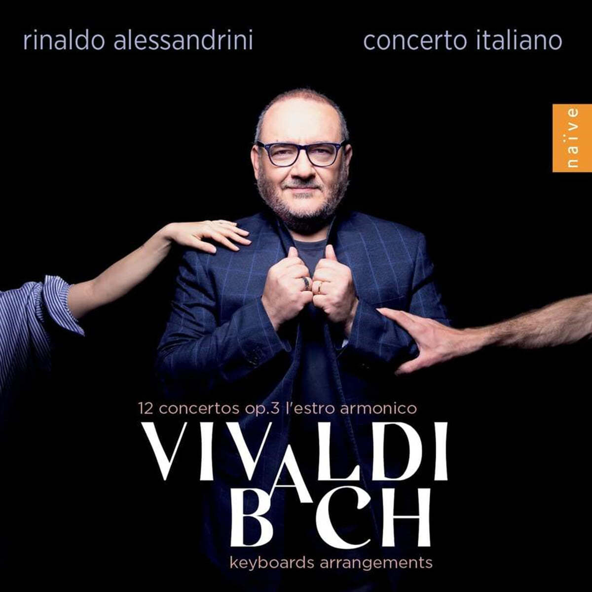 Rinaldo Alessandrini 비발디: 조화의 영감 전곡 / 바흐: 건반 협주곡 (Vivaldi: 12 Concerti Op.3 &#39;L&#39;estro armonico&#39; / Bach: Organ Concertos, Keyboard Concertos) 