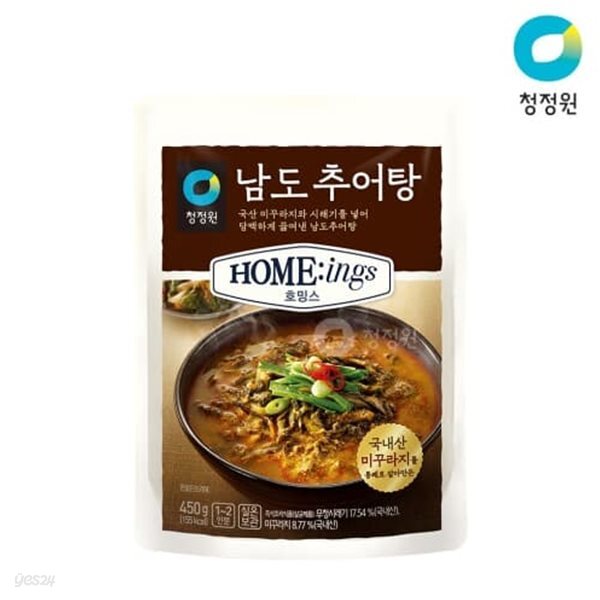 [청정원] 남도추어탕450g 2개 - YES24
