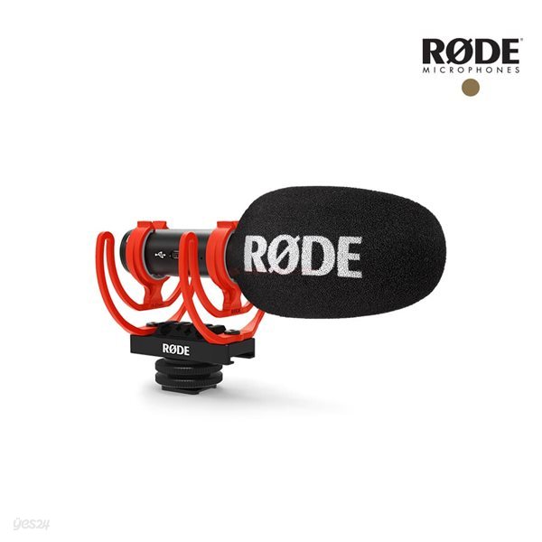 [RODE] 로데 슈퍼 카디오이드 지향성마이크 Videomic GO II 비디오 마이크 고2 촬영용 방송용마이크
