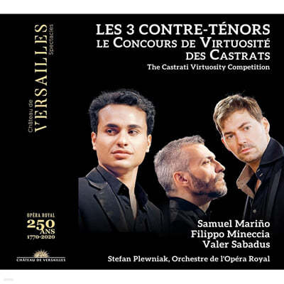 Samuel Marino / Filippo Mineccia / Valer Sabadus    ī׳ (Les 3 Contre-Tenors) [CD+DVD] 
