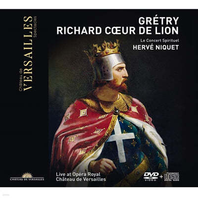 Herve Niquet  앙드레 그레트리: 오페라 '사자왕 리샤르' 전곡 (Andre Modeste Gretry: Richard Coeur de Lion) [CD+DVD] 