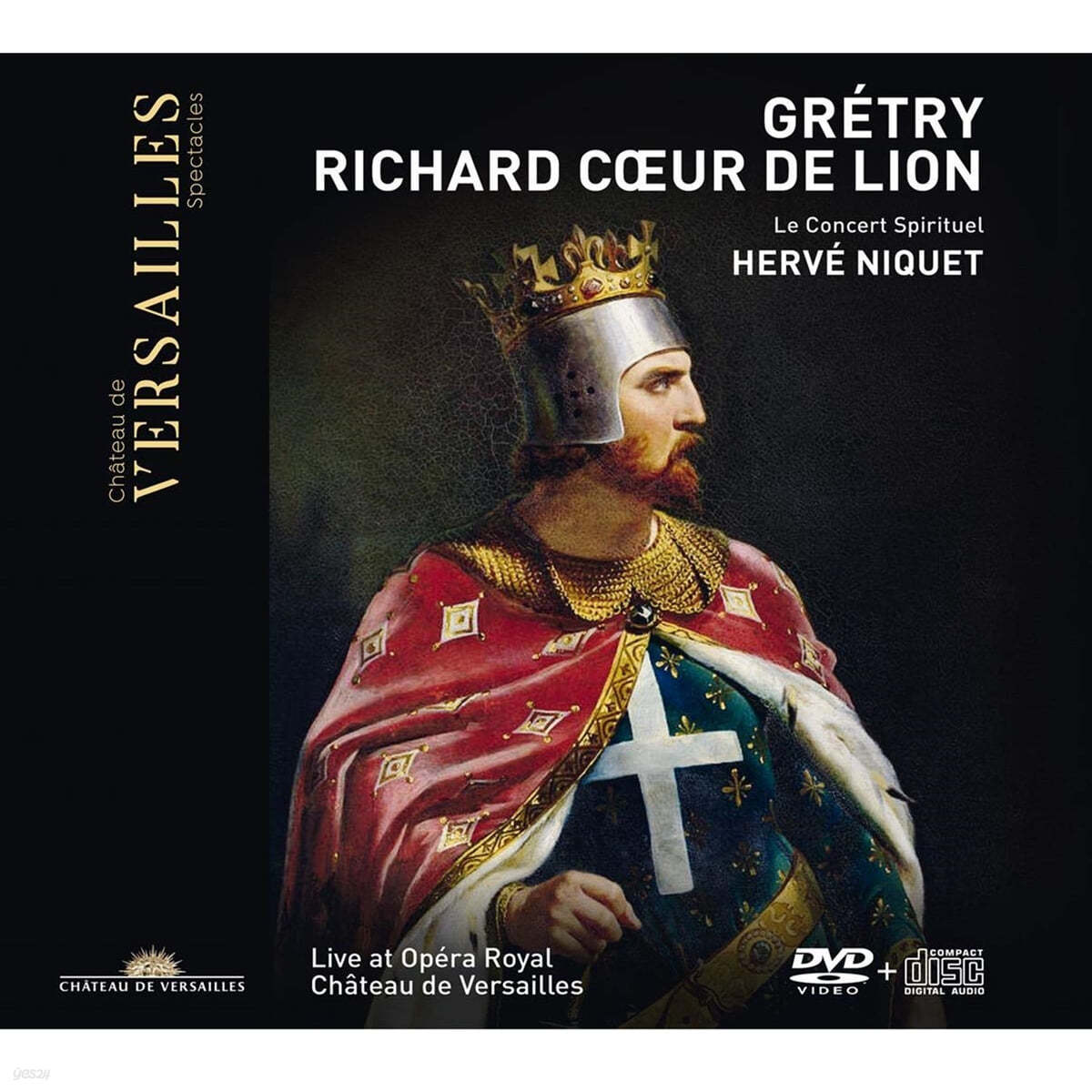 Herve Niquet  앙드레 그레트리: 오페라 &#39;사자왕 리샤르&#39; 전곡 (Andre Modeste Gretry: Richard Coeur de Lion) [CD+DVD] 