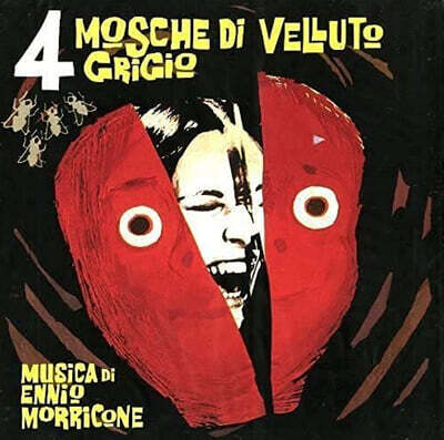Ennio Morricone — 포 플라이스 온 그레이 벨벳 영화음악 (4 Mosche Di Velluto Grigio OST by Ennio Morricone) 앨범 커버