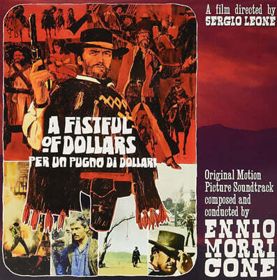 Ennio Morricone — 황야의 무법자 영화음악 (Per un pugno di dollari OST by Ennio Morricone) 앨범 커버