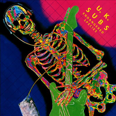 UK Subs — Endangered Species (Bonus Tracks) 앨범 커버