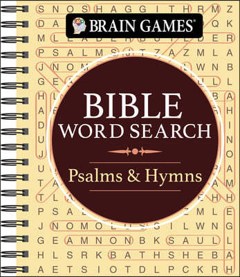 Brain Games - Bible Word Search: Psalms and Hymns