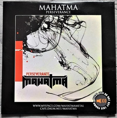 마하트마 (MAHATMA) - PERSEVERANCE (리스너블 하드보드 페이퍼 슬리브 케이브)