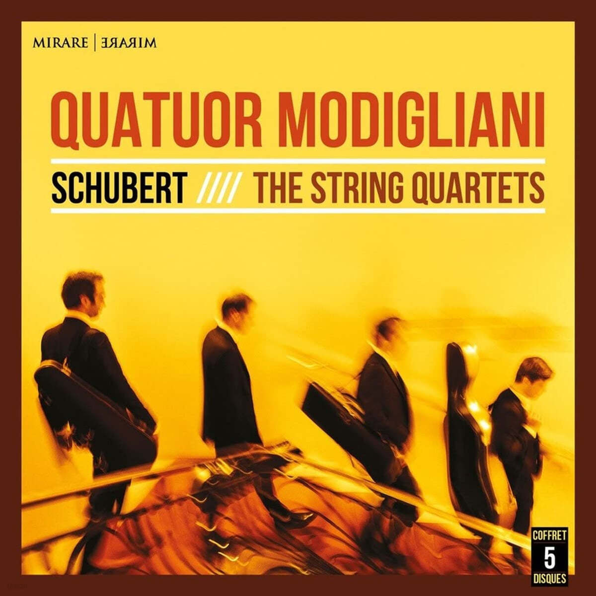 Quatuor Modigliani 슈베르트: 현악 사중주 전집 - 모딜리아니 사중주단 (Schubert: The Complete String Quartets) 