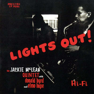 Jackie McLean Quintet (재키 맥린 퀸텟) - Lights Out! 
