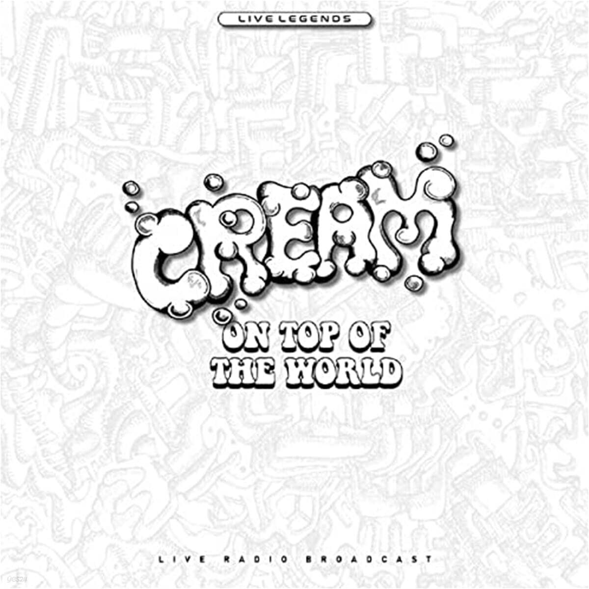 Cream (크림) - On Top Of The World [투명 크림 컬러 LP]