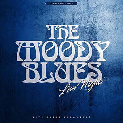 The Moody Blues — Live Nights 앨범 커버