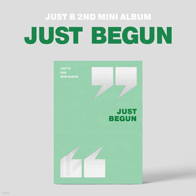 Ʈ (JUST B) - ̴Ͼٹ 2 : JUST BEGUN [GREEN ver.]