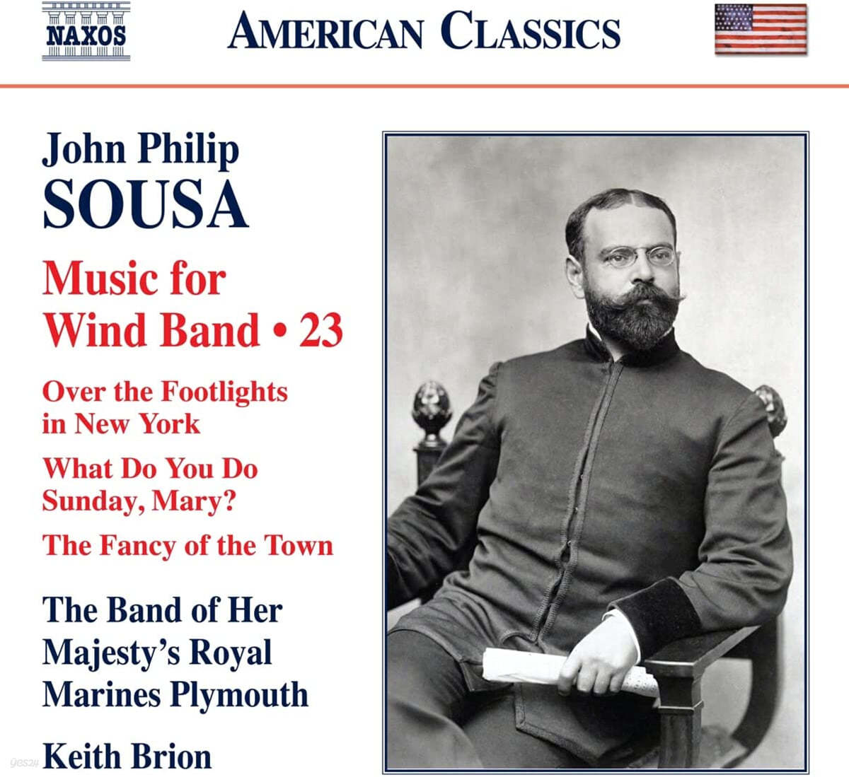 The Band of Her Majesty′s Royal Marines Plymouth 존 필립 수자: 관악 밴드를 위한 작품 23집 (John Philip Sousa: Music For Wind Band Music 23)