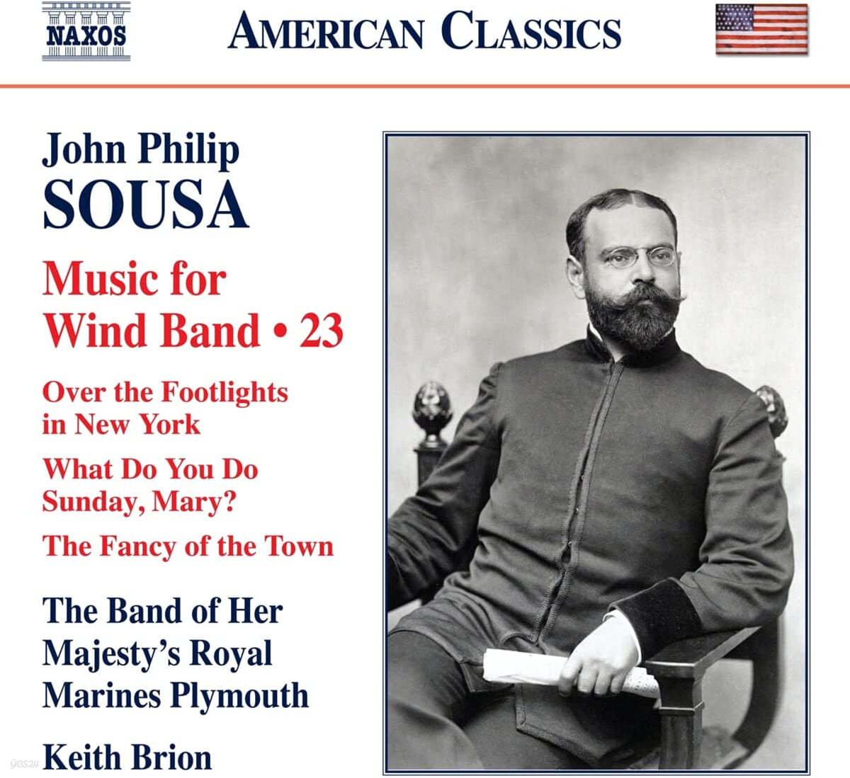 The Band of Her Majesty′s Royal Marines Plymouth 존 필립 수자: 관악 밴드를 위한 작품 23집 (John Philip Sousa: Music For Wind Band Music 23) 