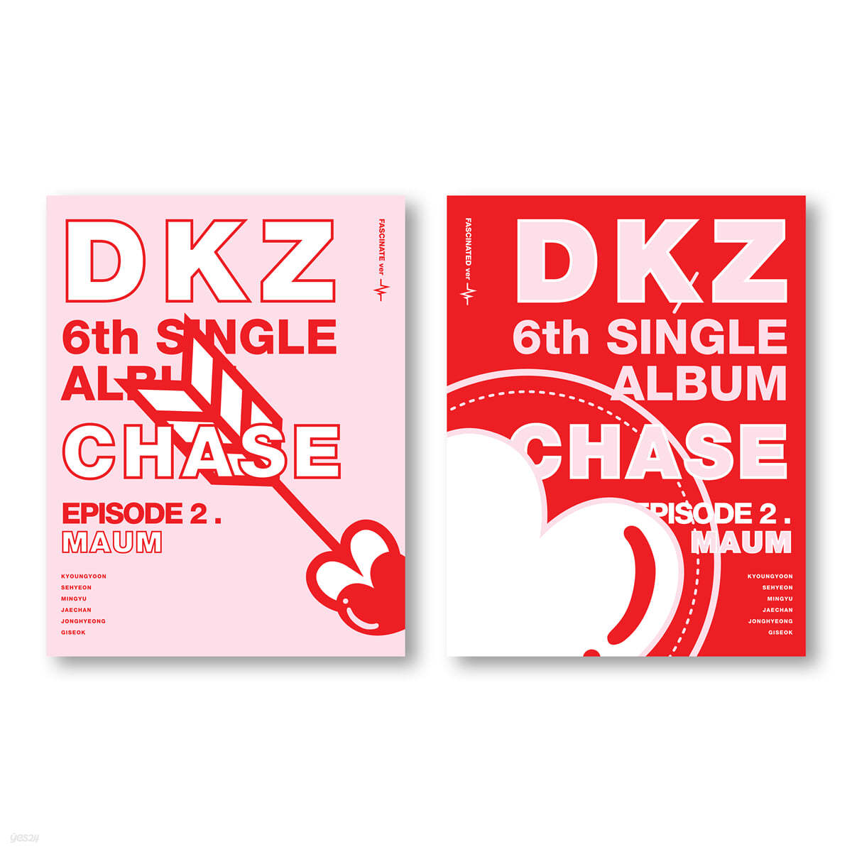 DKZ(디케이지) - CHASE EPISODE 2. MAUM [SET]