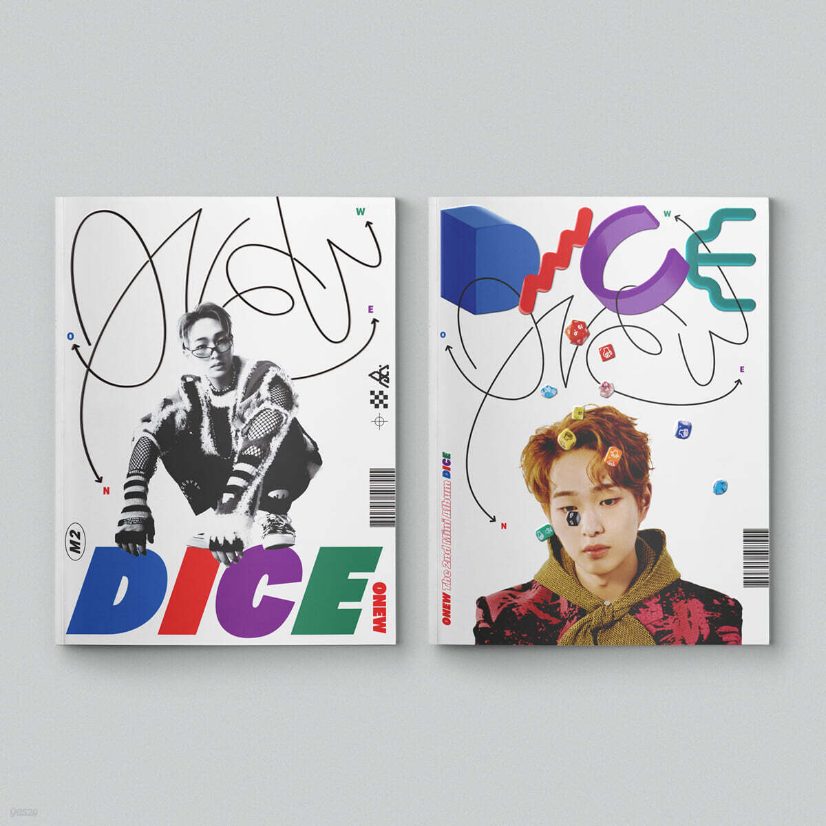 온유 (Onew) - 미니앨범 2집 : DICE [Photo Book ver.] [커버 2종 중 1종 랜덤 발송]