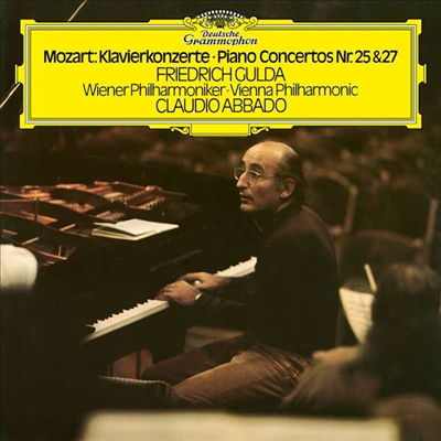 Friedrich Gulda — 모차르트: 피아노 협주곡 25 & 27번 (Mozart: Piano Concertos Nos.25 & 27) - Friedrich Gulda 앨범 커버